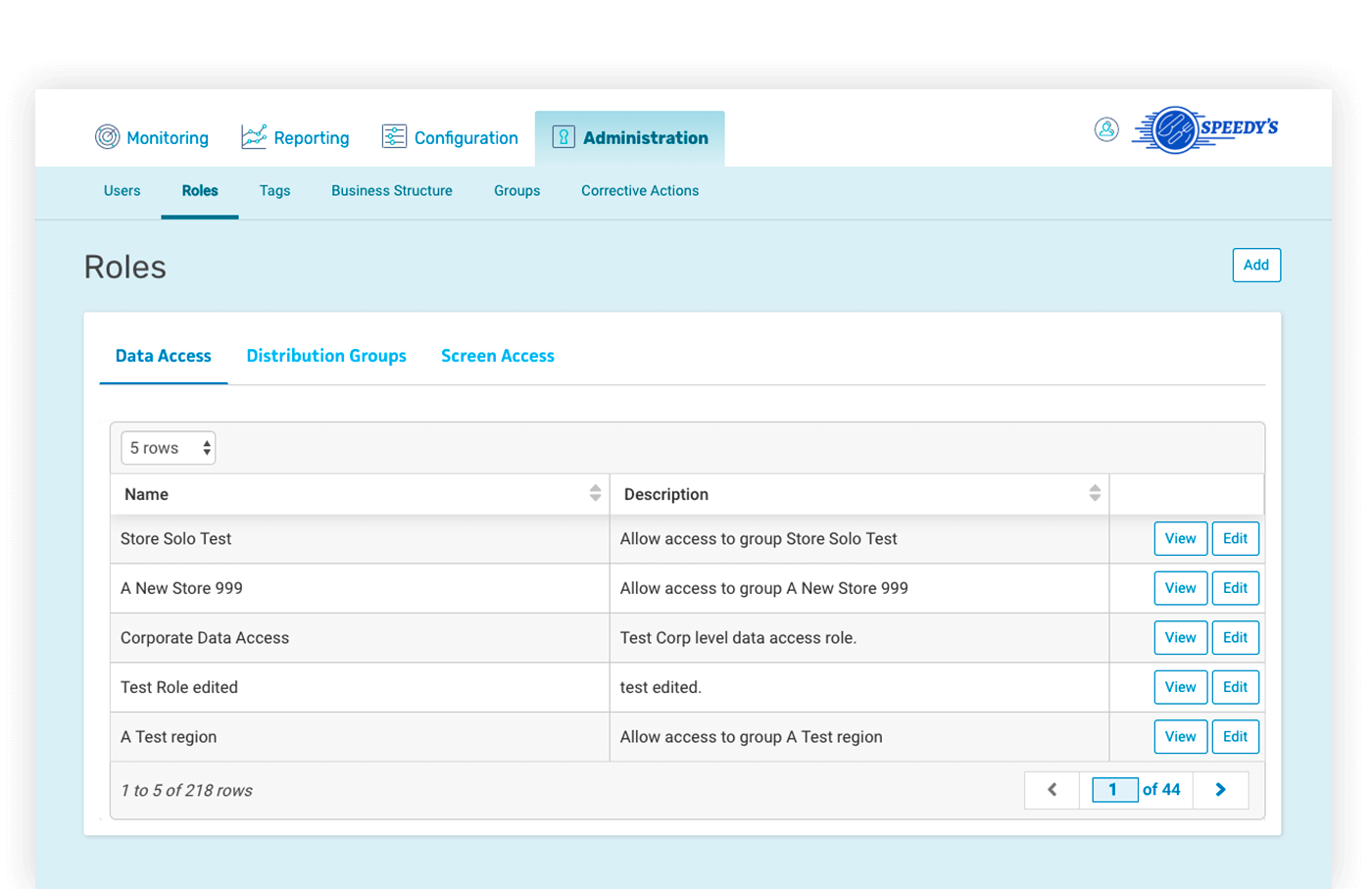 Role-Based and Tiered Access